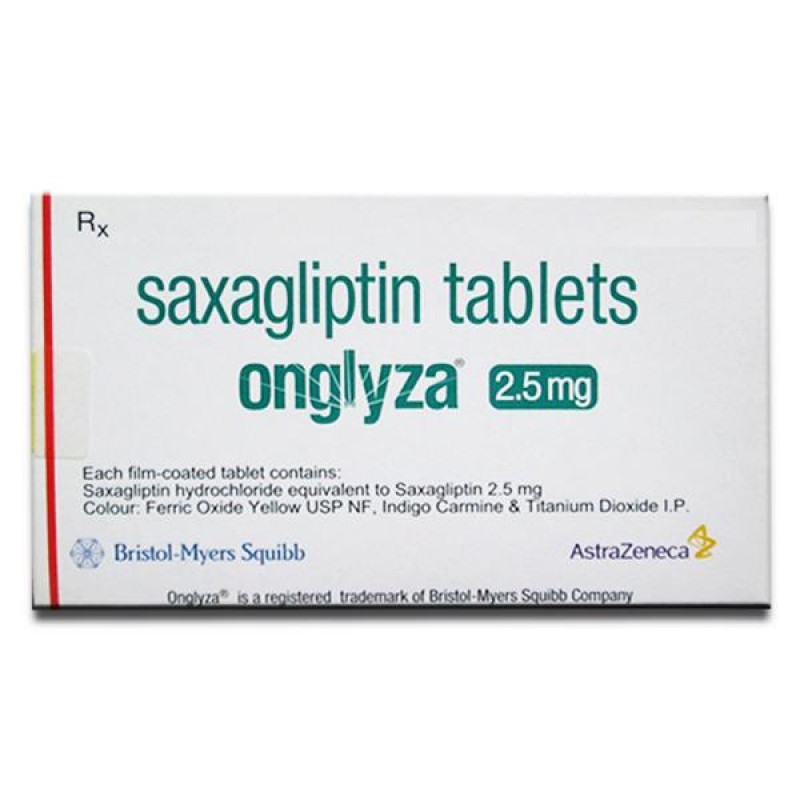 Онглиза ONGLYZA 2.5 мг/98 таблеток